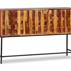 Be Basic Skänk I Massivt Sheeshamträ 120x30x80 Cm -Chilli shop skank i massivt sheeshamtra 120x30x80 cm brun 3753056