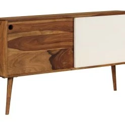 Design By Retro Skänk I Massivt Sheshamträ 118x30x66 Cm -Chilli shop skank i massivt sheshamtra 118x30x66 cm brun 4200966