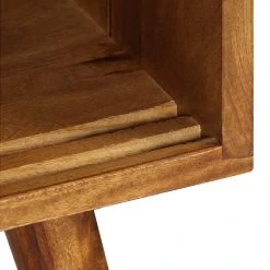 Design By Retro Skänk I Massivt Sheshamträ 118x30x66 Cm -Chilli shop skank i massivt sheshamtra 118x30x66 cm brun 4200971