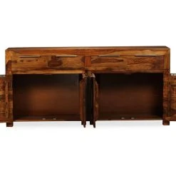 Be Basic Skänk I Sheeshamträ 160x35x75 Cm -Chilli shop skank i sheeshamtra 160x35x75 cm brun 2716937