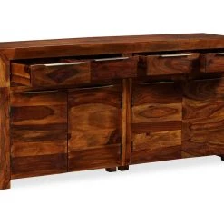 Be Basic Skänk I Sheeshamträ 160x35x75 Cm -Chilli shop skank i sheeshamtra 160x35x75 cm brun 2716938