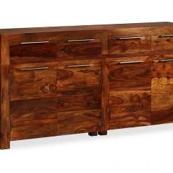 Be Basic Skänk I Sheeshamträ 160x35x75 Cm -Chilli shop skank i sheeshamtra 160x35x75 cm brun 2716939