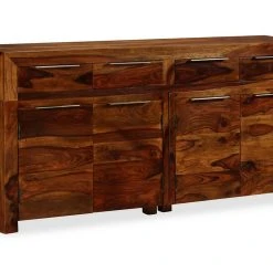 Be Basic Skänk I Sheeshamträ 160x35x75 Cm -Chilli shop skank i sheeshamtra 160x35x75 cm brun 2716942