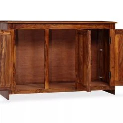 Be Basic Skänk I Sheshamträ 115x35x75 Cm -Chilli shop skank i sheshamtra 115x35x75 cm brun 3609400