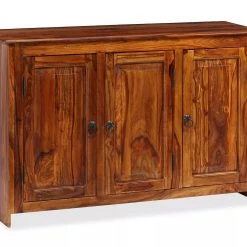 Be Basic Skänk I Sheshamträ 115x35x75 Cm -Chilli shop skank i sheshamtra 115x35x75 cm brun 3609401