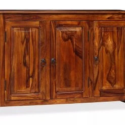 Be Basic Skänk I Sheshamträ 115x35x75 Cm -Chilli shop skank i sheshamtra 115x35x75 cm brun 3609403