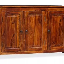 Be Basic Skänk I Sheshamträ 115x35x75 Cm -Chilli shop skank i sheshamtra 115x35x75 cm brun 3609404