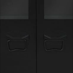 Be Basic Skänk Industriell Stil Metall 120x35x70 Cm Svart -Chilli shop skank industriell stil metall 120x35x70 cm svart svart 2688000