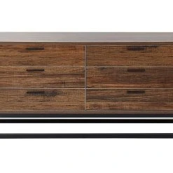 Skänk Khandera 120x40 Cm -Chilli shop skank khandera 120x40 cm morkbrunsvart 4196276