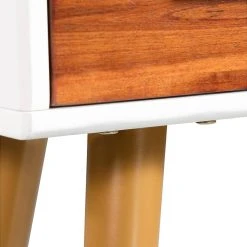 Be Basic Skänk Massivt Akaciaträ 90x33,5x83 Cm -Chilli shop skank massivt akaciatra 90x335x83 cm vit 2717115