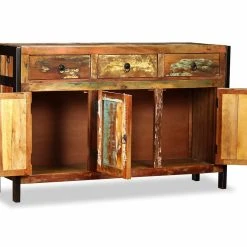 Be Basic Skänk Massivt återvunnet Trä 120x35x76 Cm -Chilli shop skank massivt atervunnet tra 120x35x76 cm brun 2716928