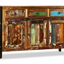 Be Basic Skänk Massivt återvunnet Trä 120x35x76 Cm -Chilli shop skank massivt atervunnet tra 120x35x76 cm brun 2716929