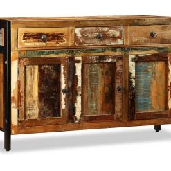 Be Basic Skänk Massivt återvunnet Trä 120x35x76 Cm -Chilli shop skank massivt atervunnet tra 120x35x76 cm brun 2716932