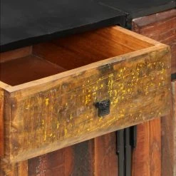 Be Basic Skänk Massivt återvunnet Trä 140x35x76 Cm -Chilli shop skank massivt atervunnet tra 140x35x76 cm brun 3059004