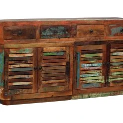 Be Basic Skänk Massivt återvunnet Trä 150x35x75 Cm -Chilli shop skank massivt atervunnet tra 150x35x75 cm brun 3059439