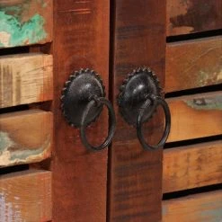 Be Basic Skänk Massivt återvunnet Trä 150x35x75 Cm -Chilli shop skank massivt atervunnet tra 150x35x75 cm brun 3059444