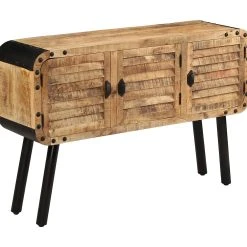 Be Basic Skänk Massivt Mangoträ 120x30x76 Cm