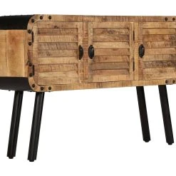 Be Basic Skänk Massivt Mangoträ 120x30x76 Cm -Chilli shop skank massivt mangotra 120x30x76 cm brun 4200868