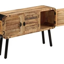 Be Basic Skänk Massivt Mangoträ 120x30x76 Cm -Chilli shop skank massivt mangotra 120x30x76 cm brun 4200872