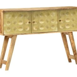 Be Basic Skänk Massivt Mangoträ 120x30x80 Cm