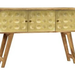 Be Basic Skänk Massivt Mangoträ 120x30x80 Cm -Chilli shop skank massivt mangotra 120x30x80 cm guld 3233633