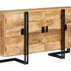 Be Basic Skänk Massivt Mangoträ 150x40x80 Cm