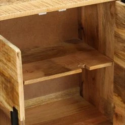 Be Basic Skänk Massivt Mangoträ 150x40x80 Cm -Chilli shop skank massivt mangotra 150x40x80 cm brun 3609435