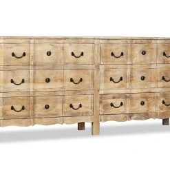 Be Basic Skänk Massivt Mangoträ 200x40x90 Cm