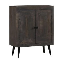 Be Basic Skänk Massivt Mangoträ 60x30x76 Cm -Chilli shop skank massivt mangotra 60x30x76 cm gra 3504496