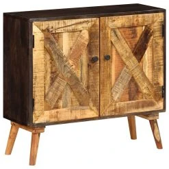 Be Basic Skänk Massivt Mangoträ 85x30x75 Cm -Chilli shop skank massivt mangotra 85x30x75 cm brun 4200928