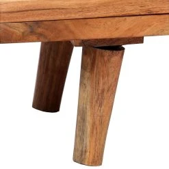 Heath & Moor Skänk Massivt Trä Med Snidade Dörrar 160x40x75 Cm -Chilli shop skank massivt tra med snidade dorrar 160x40x75 cm brun 4896683