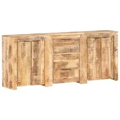 Be Basic Skänk Med 3 Lådor Och 4 Dörrar Massivt Mangoträ -Chilli shop skank med 3 lador och 4 dorrar massivt mangotra brun 2242722