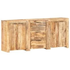 Be Basic Skänk Med 3 Lådor Och 4 Dörrar Massivt Mangoträ -Chilli shop skank med 3 lador och 4 dorrar massivt mangotra brun 2242724