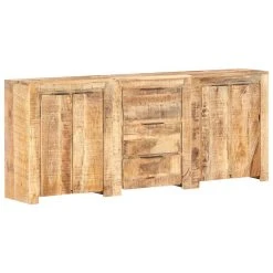 Be Basic Skänk Med 3 Lådor Och 4 Dörrar Massivt Mangoträ -Chilli shop skank med 3 lador och 4 dorrar massivt mangotra brun 2242725