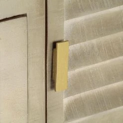 Be Basic Skänk Med Lådor Mangoträ Grå Med Mässing 140x40x80 Cm -Chilli shop skank med lador mangotra gra med massing 140x40x80 cm gra 3233650