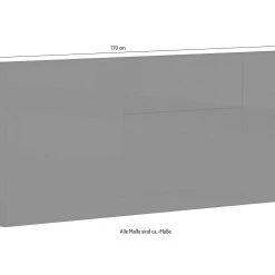 Skänk Metzera 170 Cm 3 Dörrar + Låda -Chilli shop skank metzera 170 cm 3 dorrar lada antracit hogglans 3874599