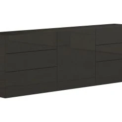 Skänk Metzera 170 Cm Dörr + 6 Lådor