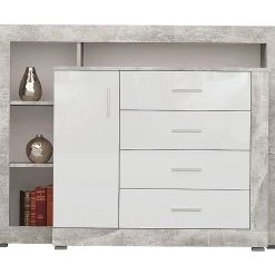 Skänk Mokotow 136x40,3x104,4 Cm