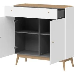 Tegelbakken Skänk Monteo 108 Cm 2 Dörrar Låda -Chilli shop skank monteo 108 cm 2 dorrar lada vitek 3608882