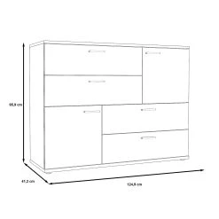 Skänk Muex 125x96 Cm -Chilli shop skank muex 125x96 cm grabrun 2287706