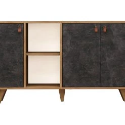 Skänk Naidaj Läderbeslag