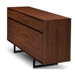 Heath & Moor Skänk Owa 155 Cm 3 Dörrar 3 Lådor -Chilli shop skank owa 155 cm 3 dorrar 3 lador valnot 2042200