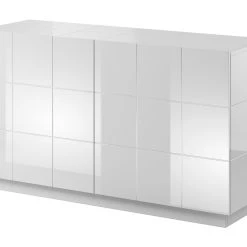 Skänk Rebenty 138x45x80 Cm -Chilli shop skank rebenty 138x45x80 cm vit hogglans 4464492