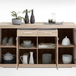 In Living Skänk Rhonda 160 Cm Låg -Chilli shop skank rhonda 160 cm lag ljus ek 526762