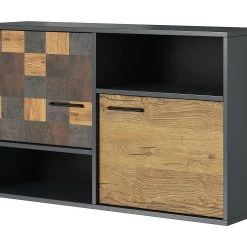 Skänk Soulens 100x30x85 Cm -Chilli shop skank soulens 100x30x85 cm antracitsvart 4933811