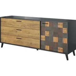 Skänk Soulens 177x45x74 Cm -Chilli shop skank soulens 177x45x74 cm antracitsvart 3507076