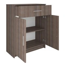 Be Basic Skänk Spånskiva 71x35x88 Cm Grå Sonoma- Ek -Chilli shop skank spanskiva 71x35x88 cm gra sonoma ek gra 4199023