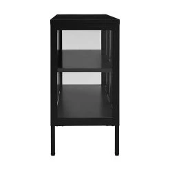 Be Basic Skänk Vit 105x35x70 Cm Stål Och Glas -Chilli shop skank svart 105x35x70 cm stal och glas svart 4198122