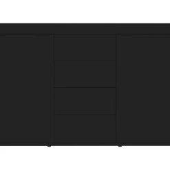 Be Basic Skänk Svart 120x36x69 Cm Spånskiva -Chilli shop skank svart 120x36x69 cm spanskiva svart 2843728