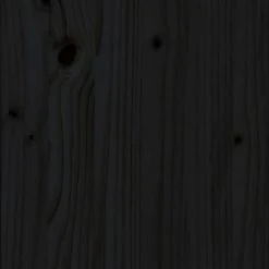 Skänk Vit 60x34x75 Cm Massiv Furu -Chilli shop skank svart 60x34x75 cm massiv furu svart 4893785